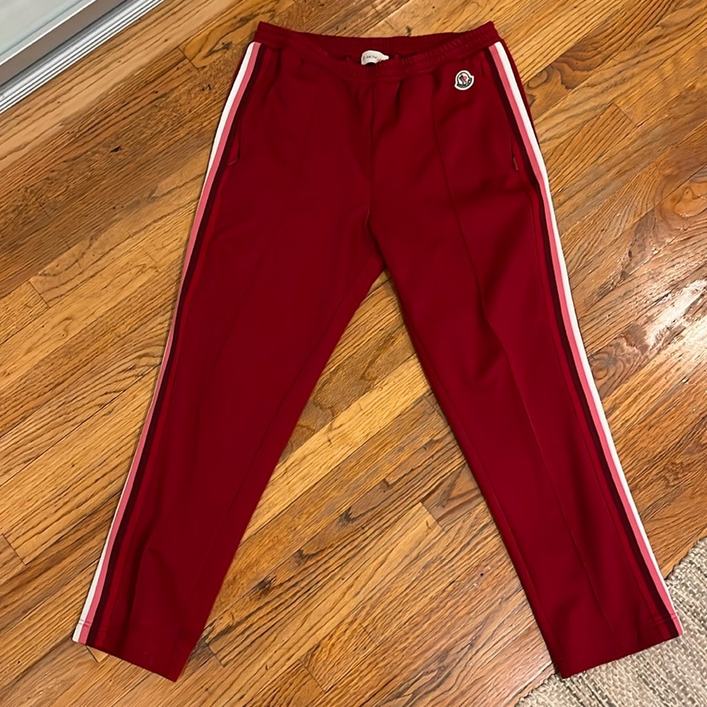 Moncler vintage track pants Dark red/burgandy/maroon